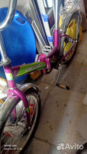 Детский велосипед 16