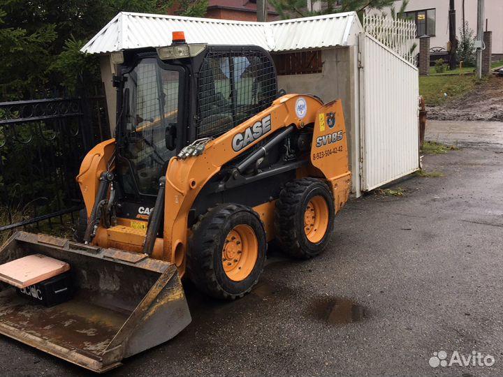 Услуги минипогрузчика