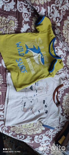 Детские вещи пакетом на мальчика 80 86