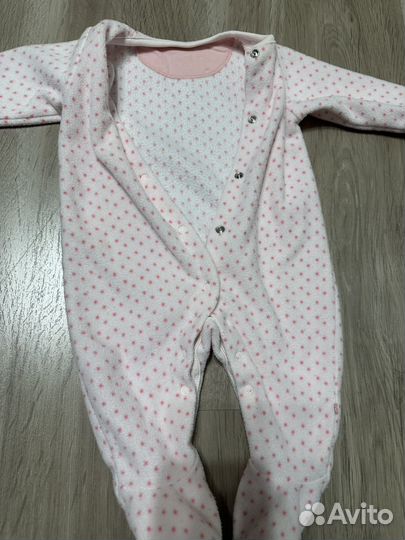 Флисовый комбинезон 68