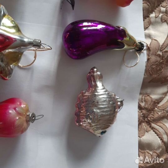 Елочные игрушки СССР