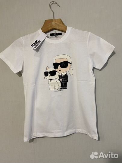 Футболка женская karl lagerfeld XS S M L