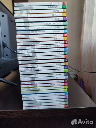 Коллекция музыкальных дисков