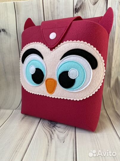 Сумка из фетра, на руль самоката/велосипеда