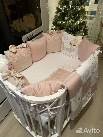 Бортики в детскую кроватку