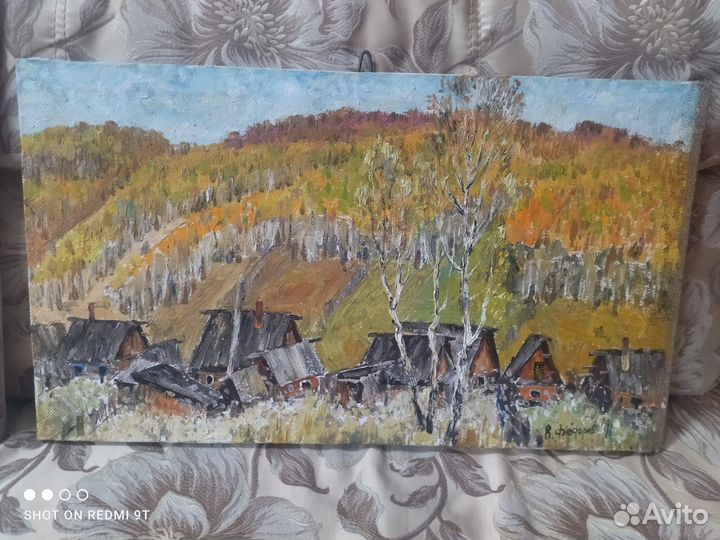 Картины х/масло. Художники Фёдоров, Кучеренко