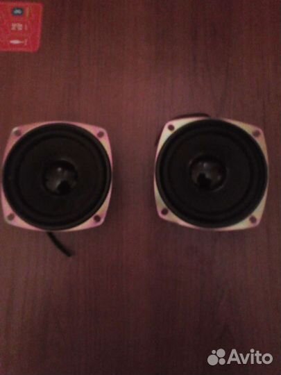 Динамик от радио, Три штуки