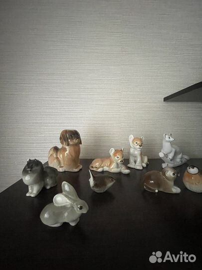 Фарфоровые статуэтки лфз,Гжель