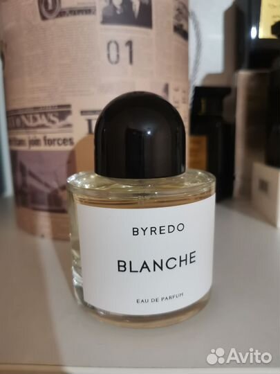 Byredo blanche нишевая парфюмерия