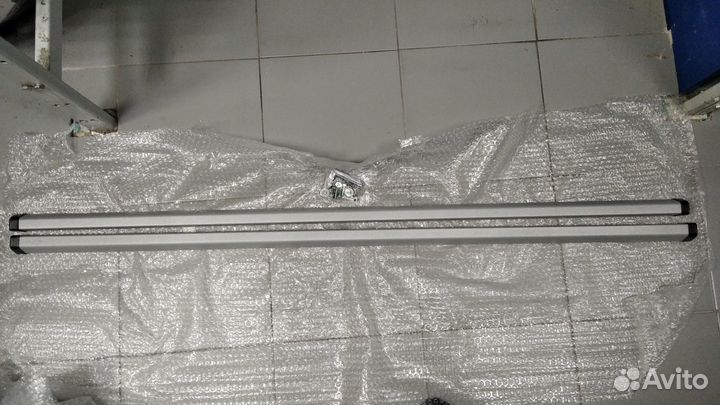 Рейлинги крыши LADA 4x4 (серебристый муар)