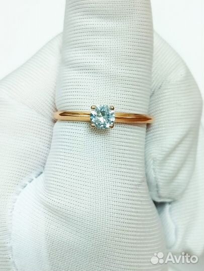 Золотое кольцо с камнем 21р