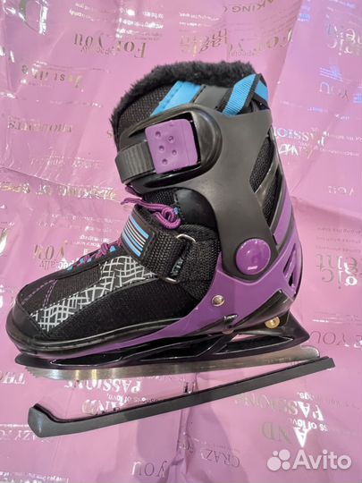 Коньки раздвижные 35-38