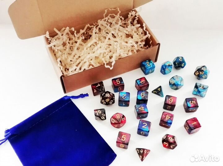 Королевский набор кубиков для D&D