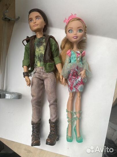 Ever After High Куклы Эшлин Элла и Хантер