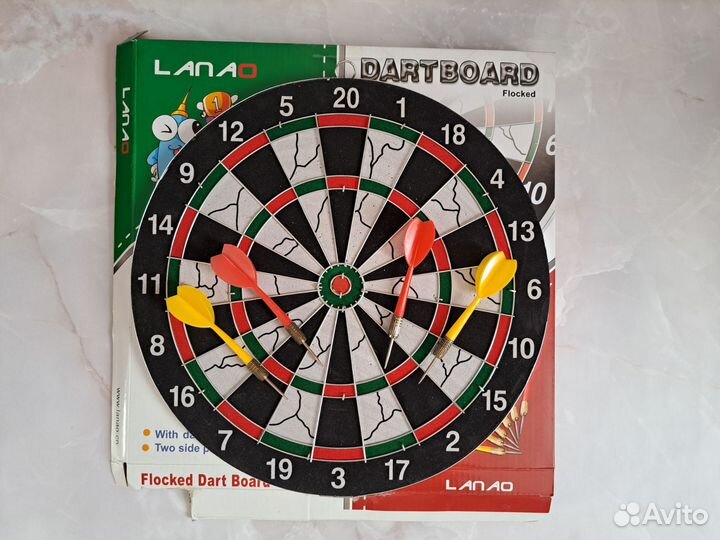 Дартс мишень двухсторонний