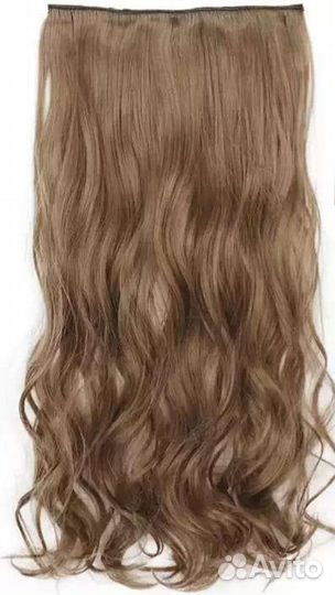 Волосы на заколках