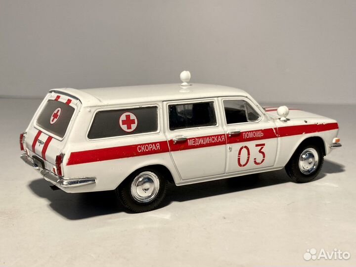 Масштабные модели Газ-24 Волга 1:43 DeA