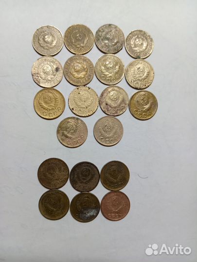 Лот 1 копейка 1924-57