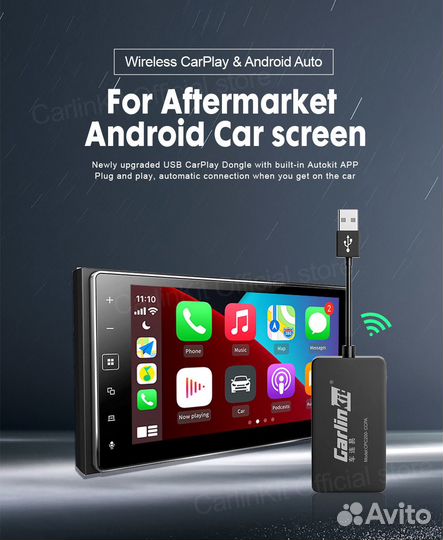 Carlinkit Apple Carplay Android Auto CPC200-ccpa
