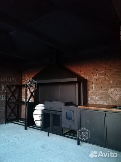 Мангал, мангальная зона, печь