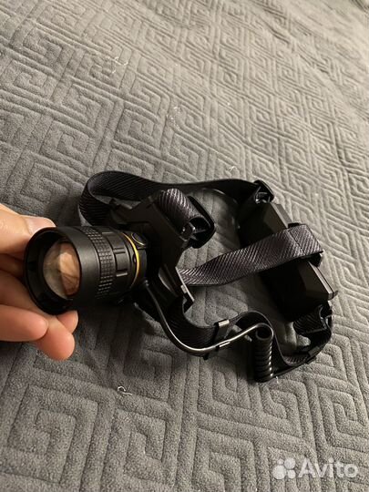 Налобный фонарь (аккумуляторный)