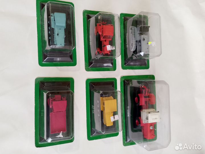 Модели тракторов 1/43