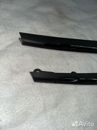 Накладка на бампер Porsche Cayenne