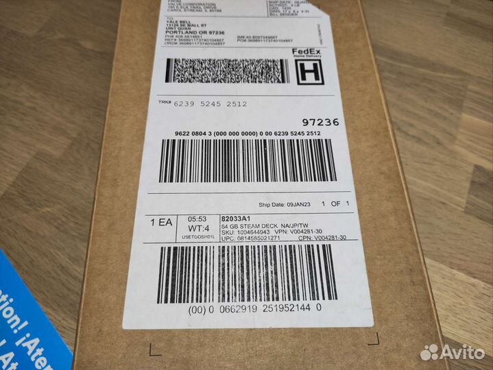 Игровая приставка Valve Steam Deck 64, 256, 512gb