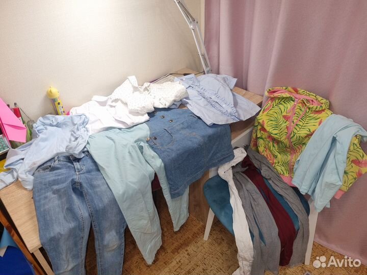 Вещи пакетом для девочки 134-140