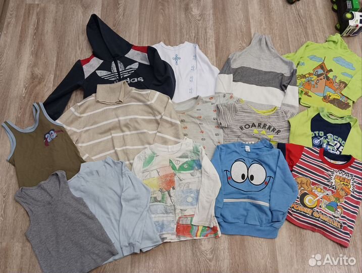 Большой пакет вещей на мальчика от 1 до 3 лет