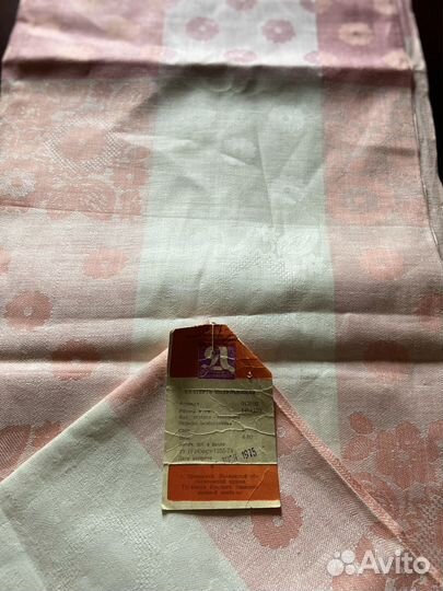 Скатерть лен СССР новая