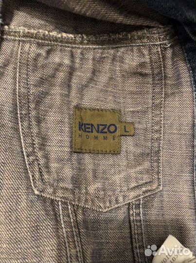 Куртка мужская джинсовая kenzo homme