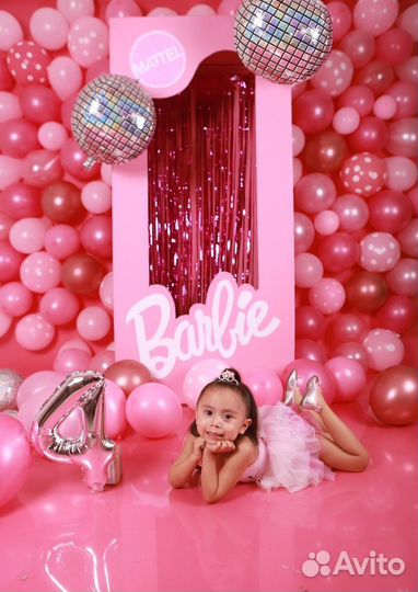 Коробка барби для фотосессии/ фотозона