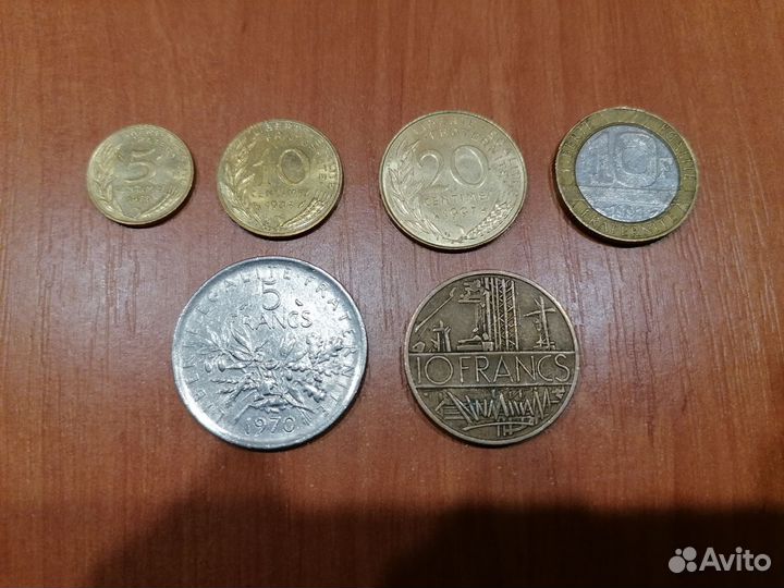 Набор иностранных монет