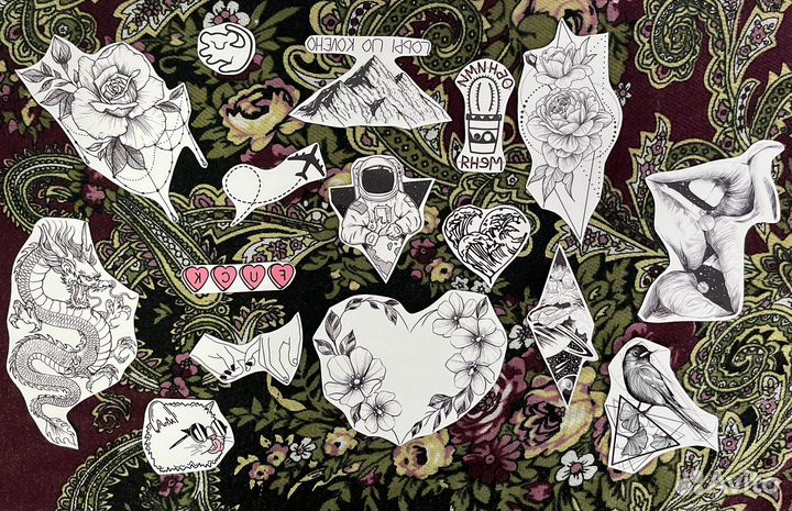 Временные татуировки