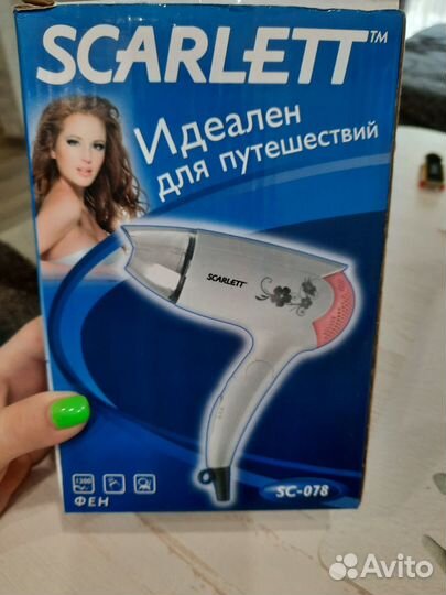 Новый фен Scarlett