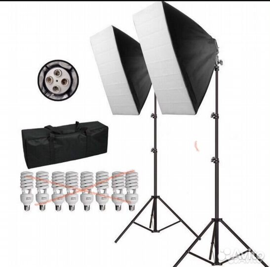 Софтбокс для постоянного света в студии