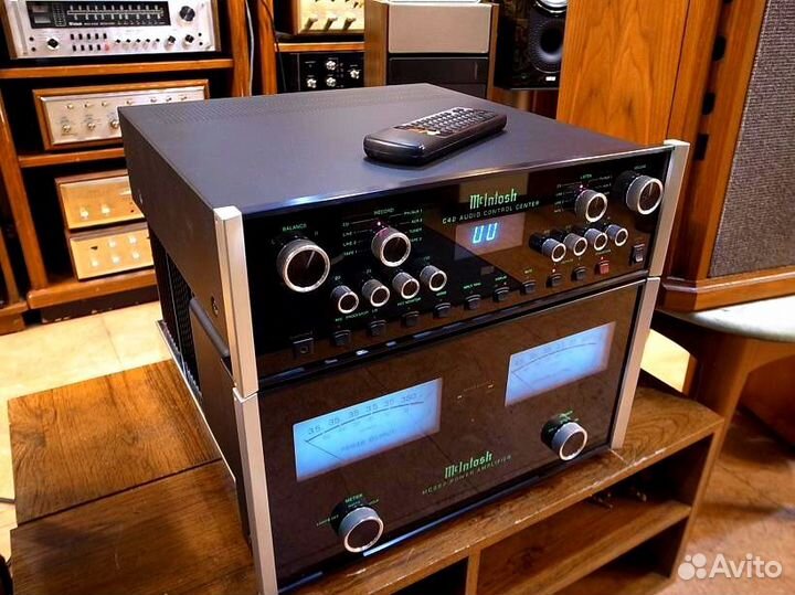 Mcintosh mc402 c42 усилитель двухблочный N2