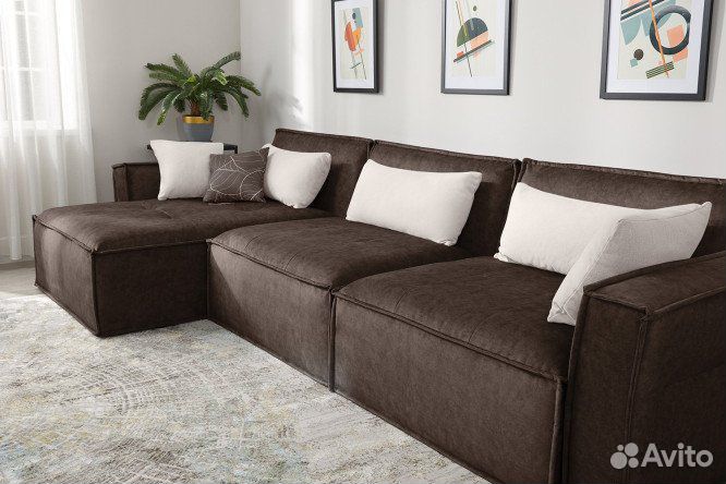 Угловой диван лофт