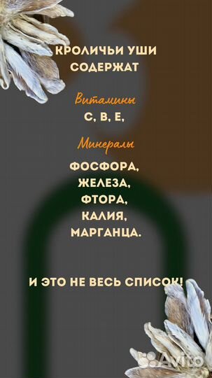 Ушки кролика / лакомства для собак