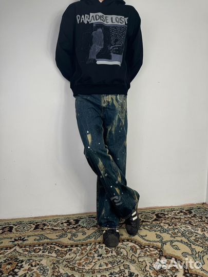 Джинсы широкие jaded london