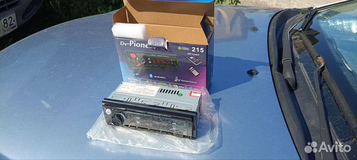 Магнитола Pioneer.ok новая Bluetooth AUX USB
