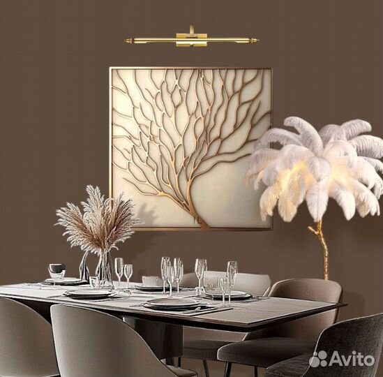 Картина интерьерная. Картина золотое дерево