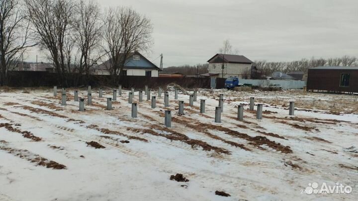 Сваи винтовые под ключ