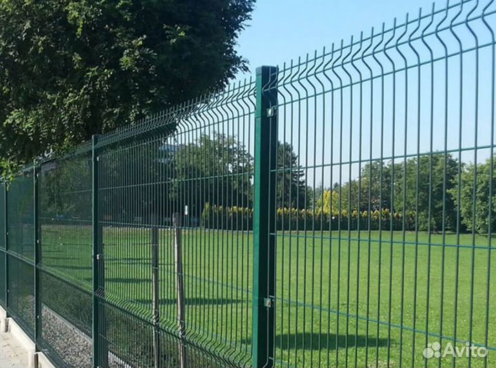Забор металлический качественно под ключ