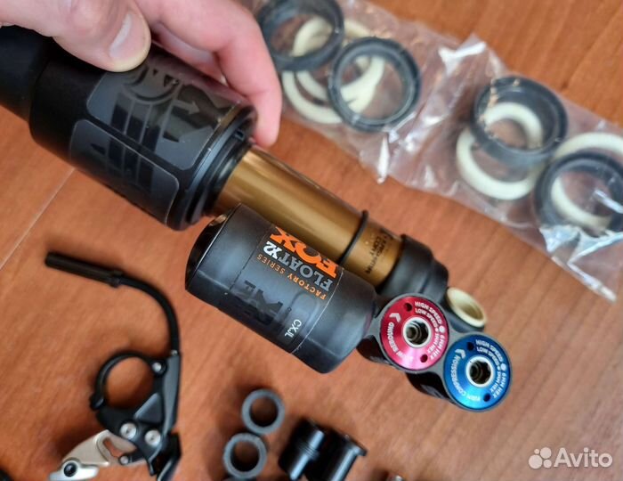 Амортизатор Fox X2 Kashima 216мм, манетка Fox