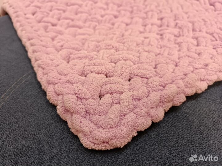 Плюшевый плед из Alize Puffy