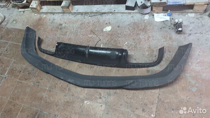 Губа передняя AMG Mercedes CLS W219