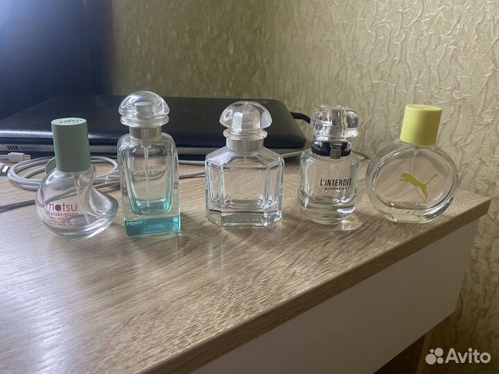 Пустые флаконы от духов