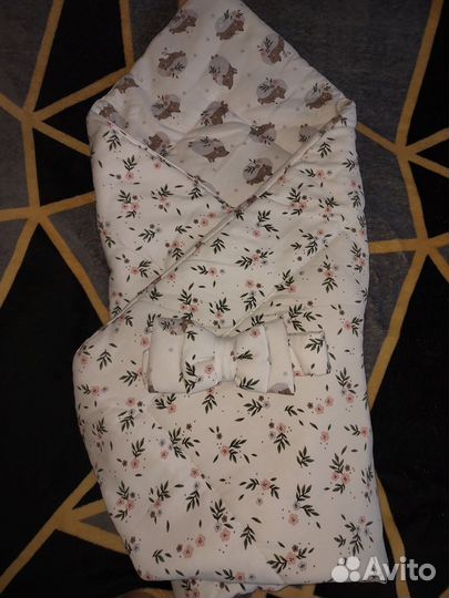 Детское одеяло на выписку